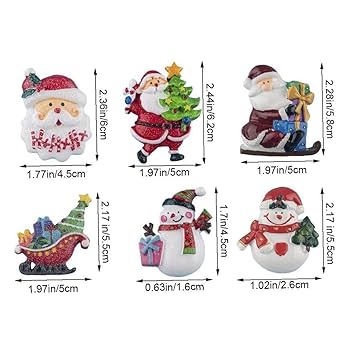 Amazon | クリスマス 面白い 樹脂 冷蔵庫磁石 冷蔵庫マグネット